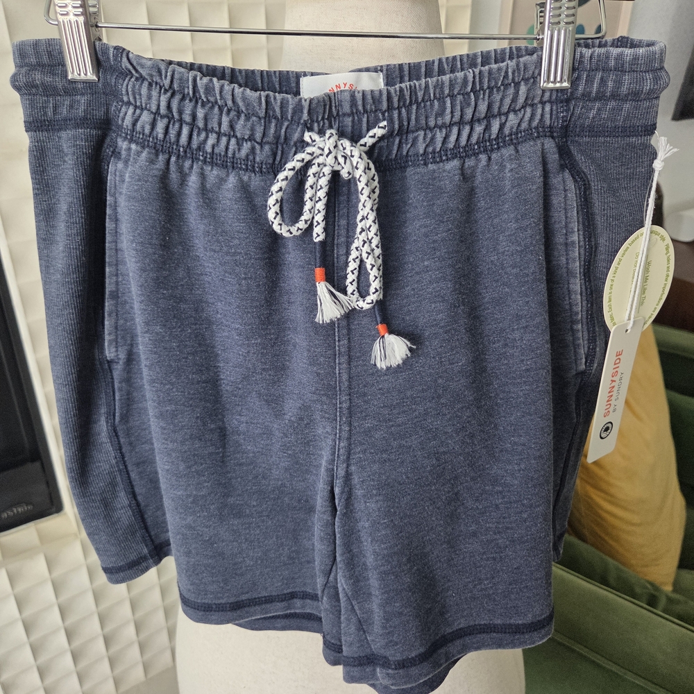 Sundry Navy Sweatshirt & Shorts Set - Picture 5 of 8